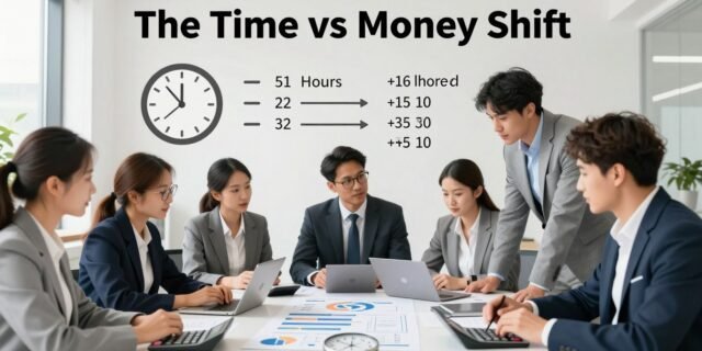 how to calculate cost in hours worked, psychological tricks to save money,