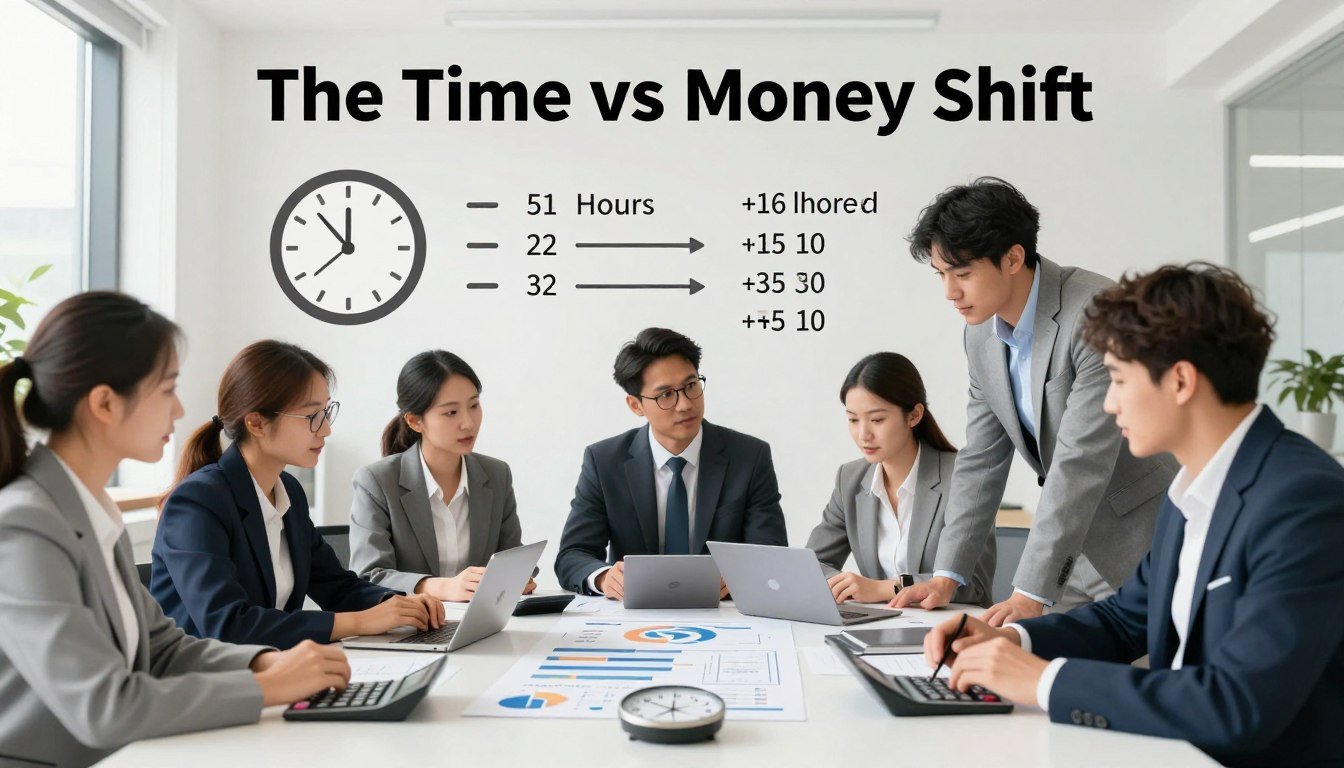 how to calculate cost in hours worked, psychological tricks to save money,
