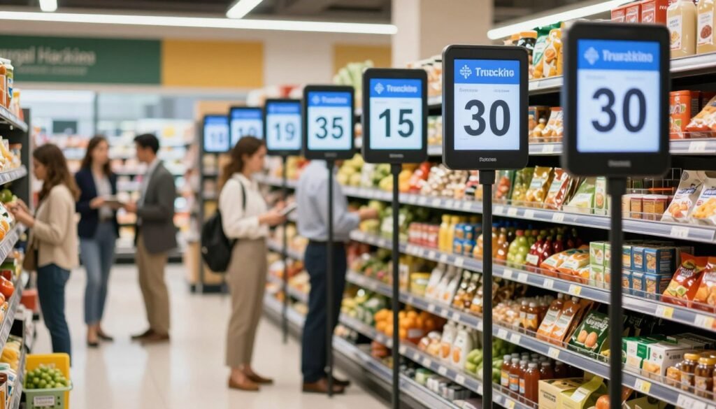 digital price tags / electronic shelf labels  dynamic pricing in grocery stores