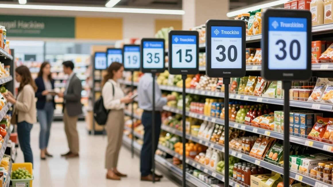 digital price tags / electronic shelf labels  dynamic pricing in grocery stores