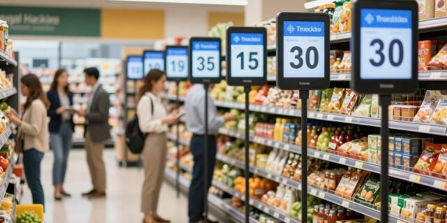 digital price tags / electronic shelf labels  dynamic pricing in grocery stores